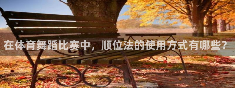 在体育舞蹈比赛中，顺位法的使用方式有哪些？